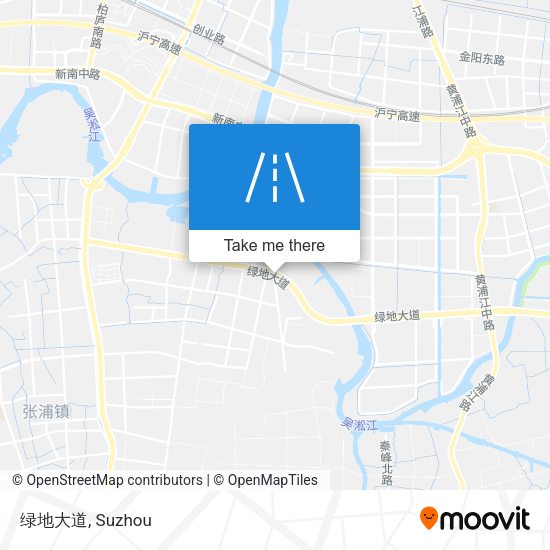 绿地大道 map