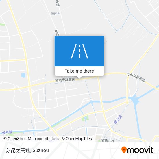 苏昆太高速 map