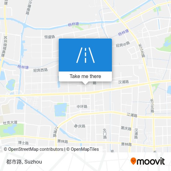 都市路 map
