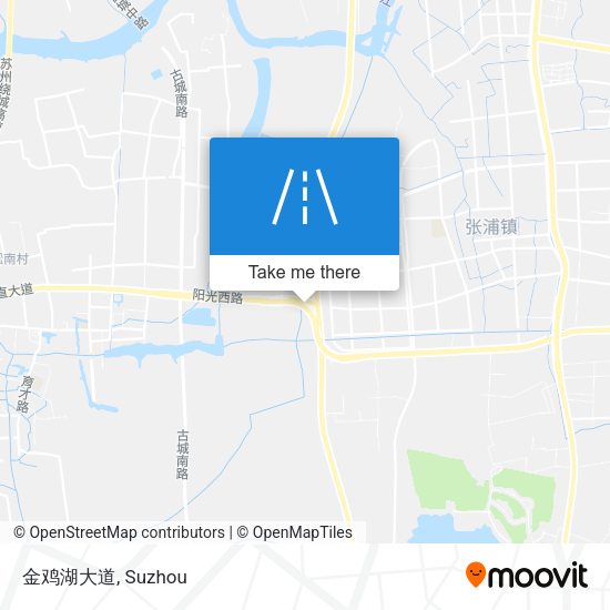 金鸡湖大道 map