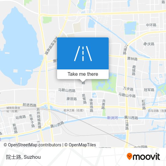 院士路 map
