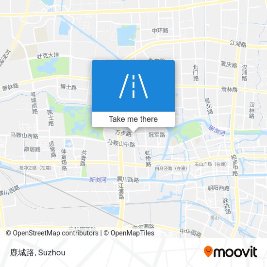 鹿城路 map