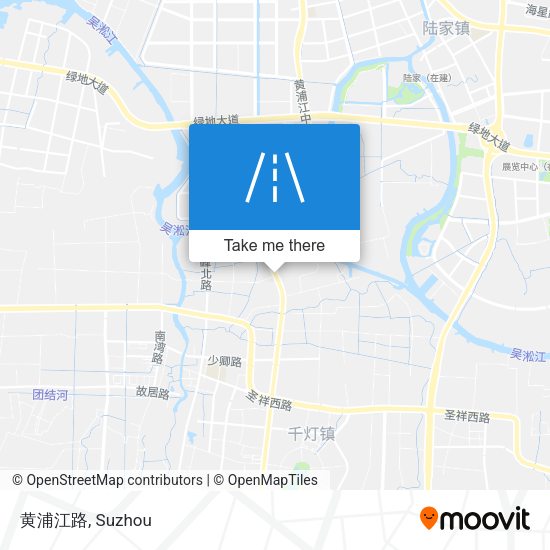 黄浦江路 map