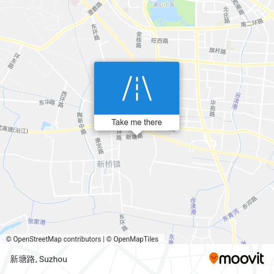 新塘路 map