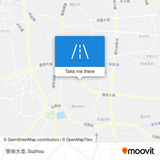 暨南大道 map