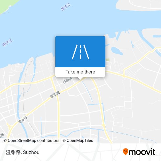 澄张路 map