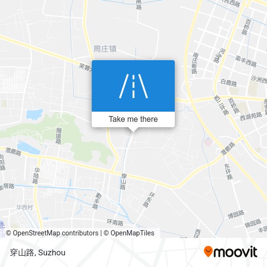 穿山路 map