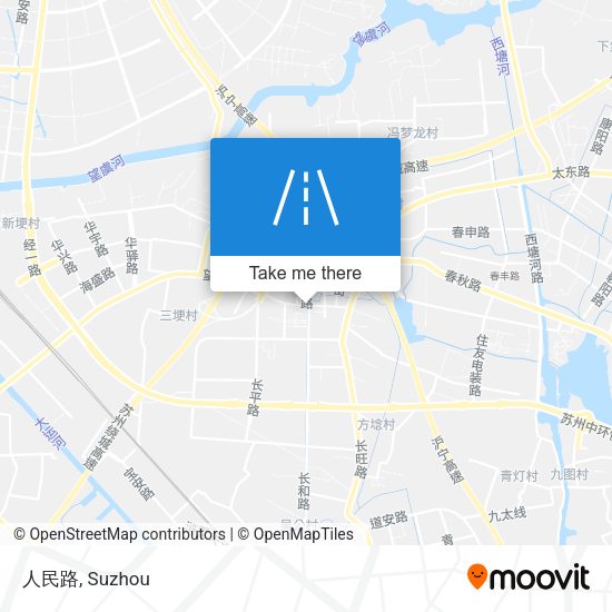 人民路 map