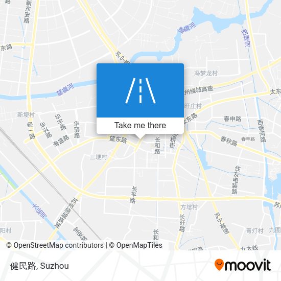 健民路 map