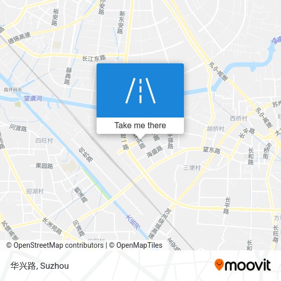 华兴路 map