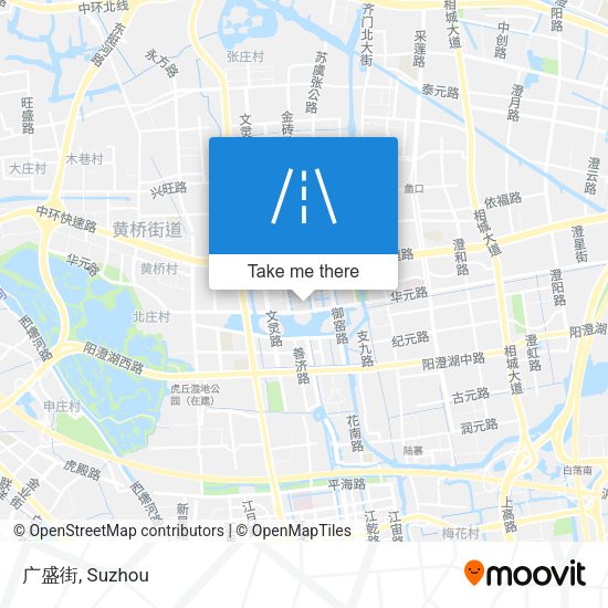 广盛街 map