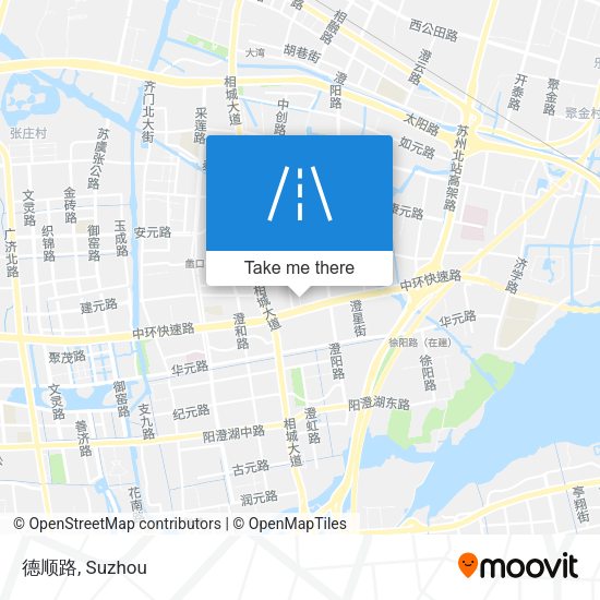 德顺路 map