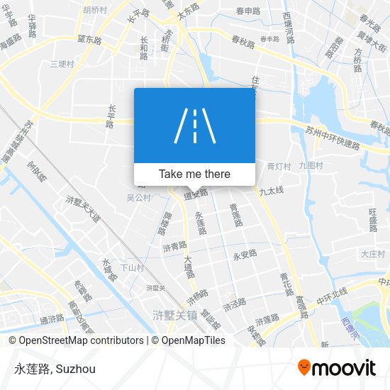 永莲路 map