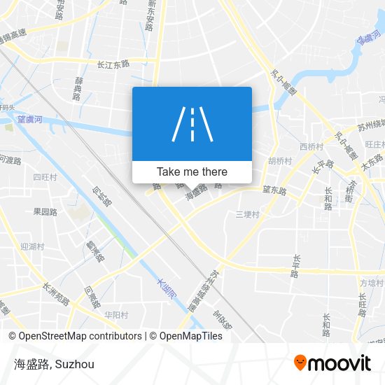 海盛路 map