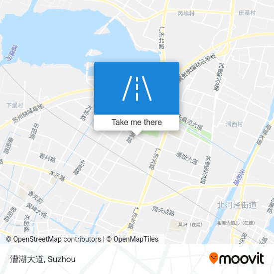 漕湖大道 map
