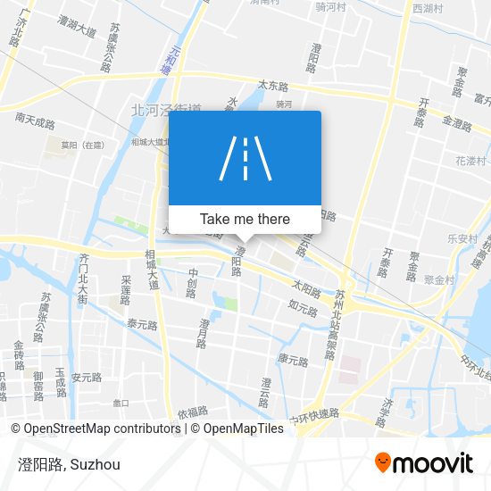 澄阳路 map