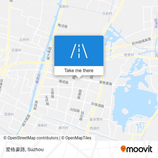 爱格豪路 map