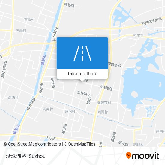 珍珠湖路 map