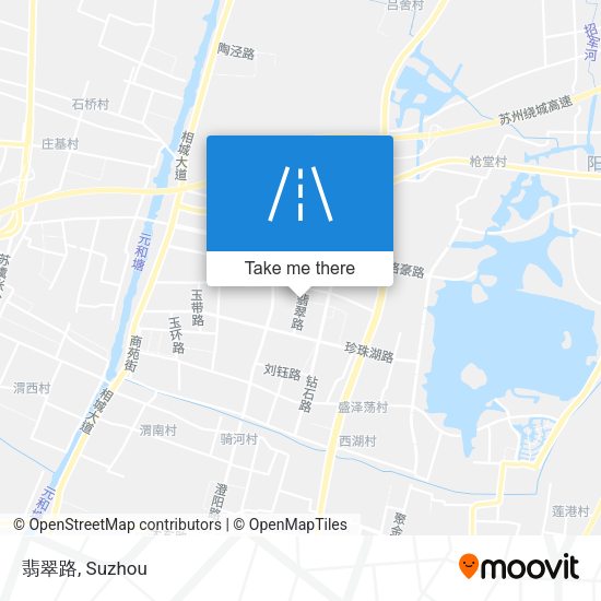 翡翠路 map