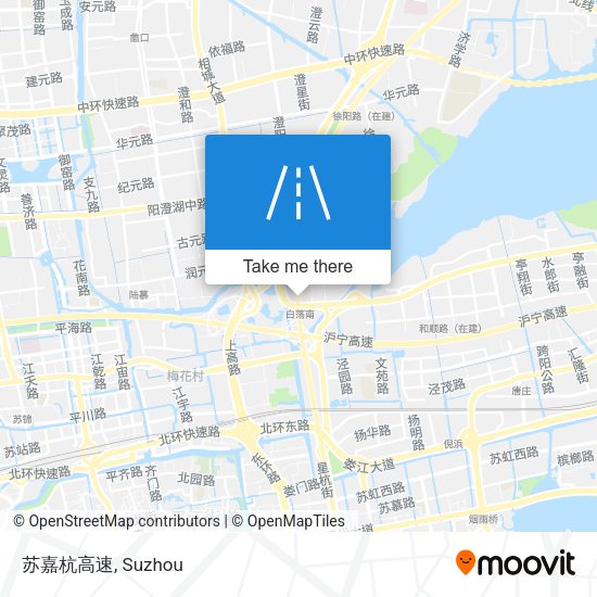苏嘉杭高速 map
