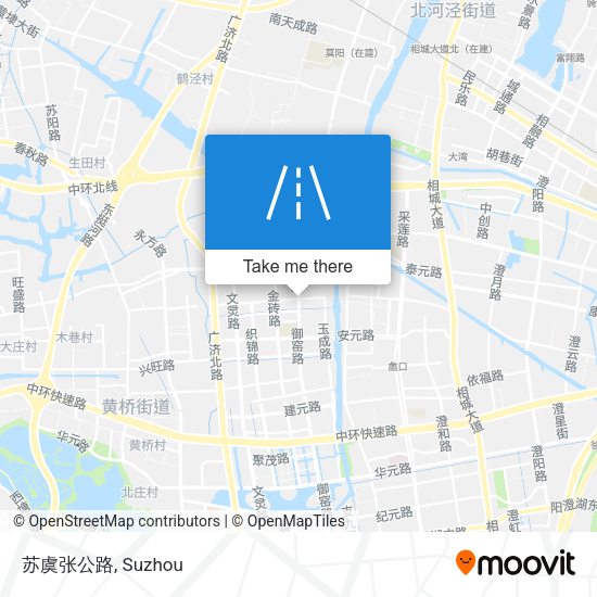 苏虞张公路 map