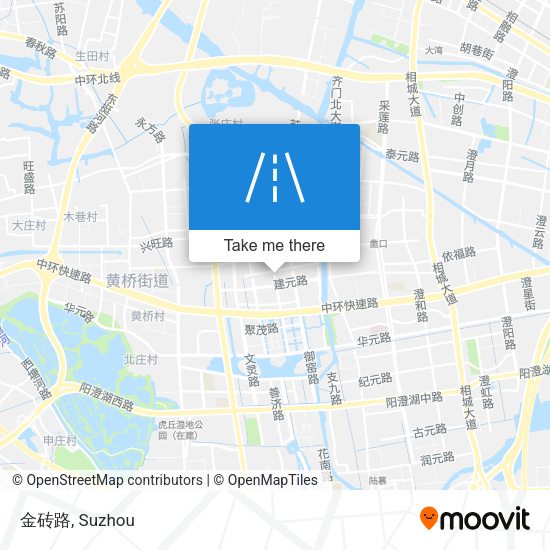 金砖路 map