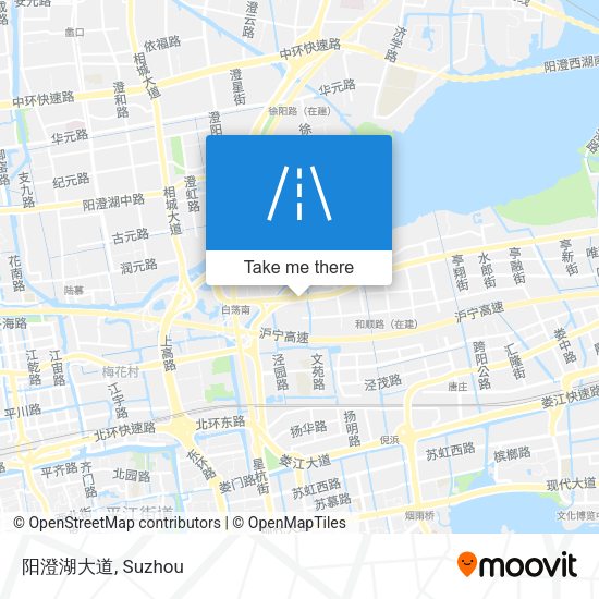 阳澄湖大道 map