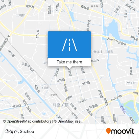 华侨路 map