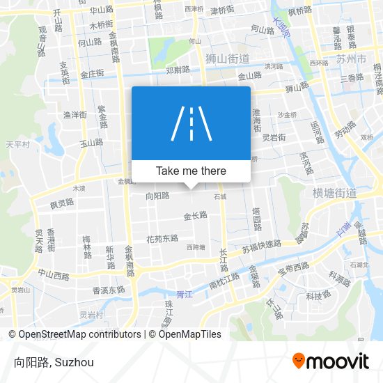 向阳路 map
