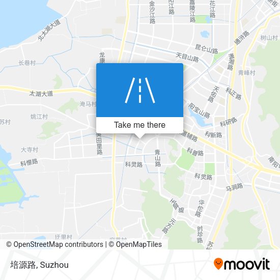 培源路 map