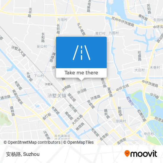 安杨路 map