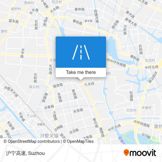 沪宁高速 map