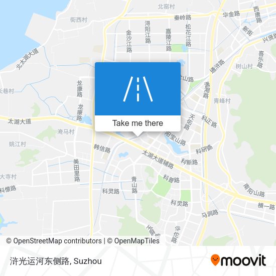 浒光运河东侧路 map