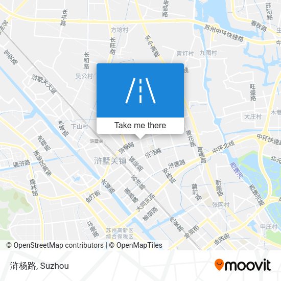 浒杨路 map