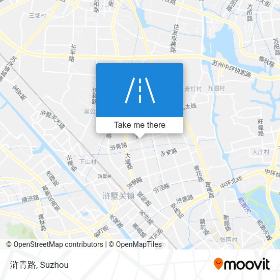 浒青路 map