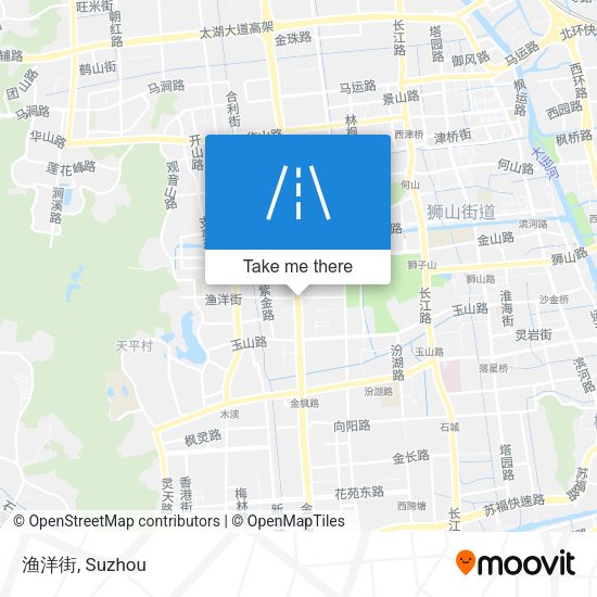 渔洋街 map