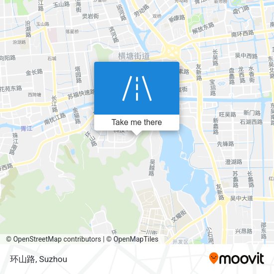 环山路 map