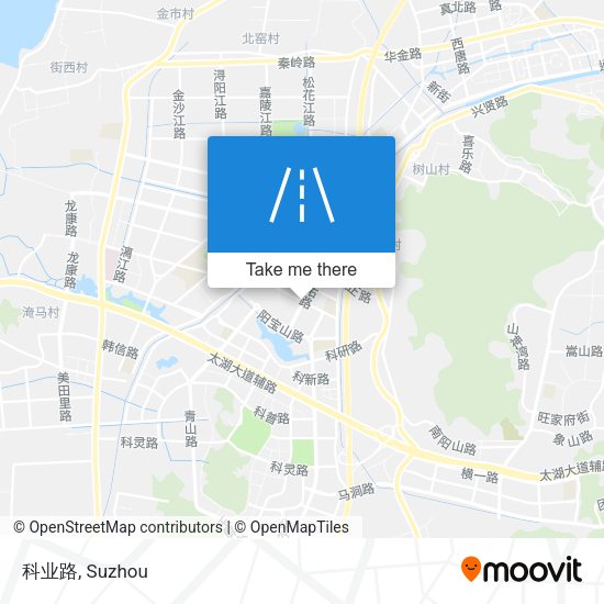科业路 map