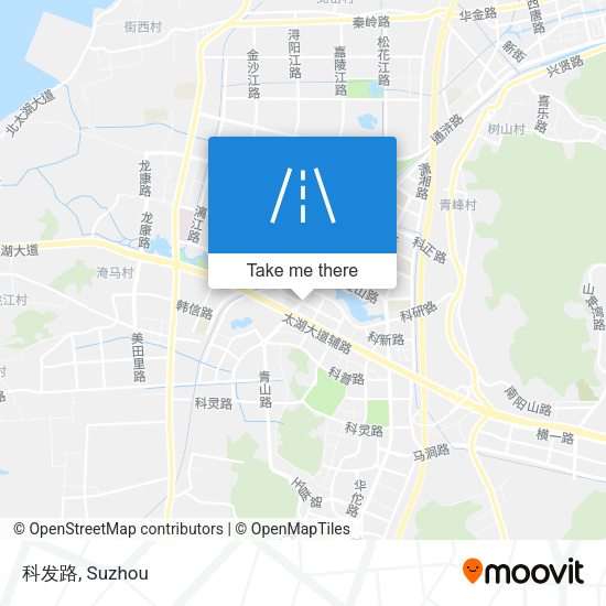 科发路 map