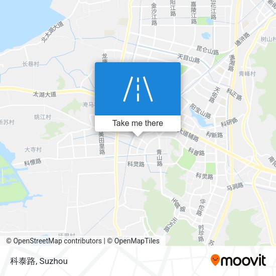 科泰路 map