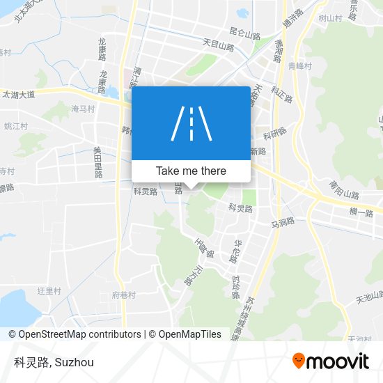 科灵路 map
