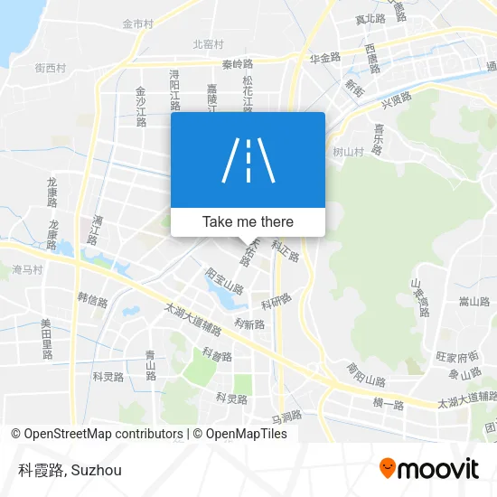 科霞路 map