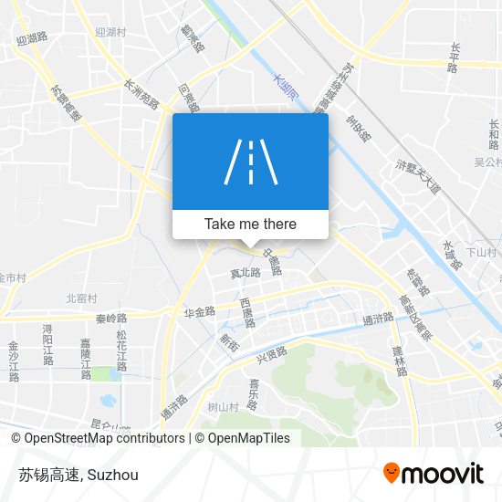 苏锡高速 map