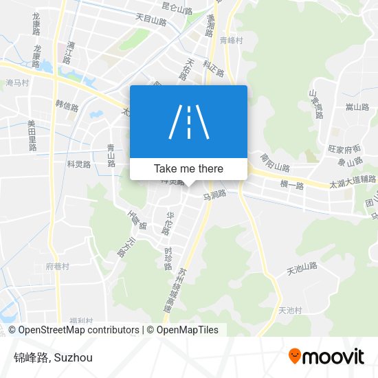 锦峰路 map
