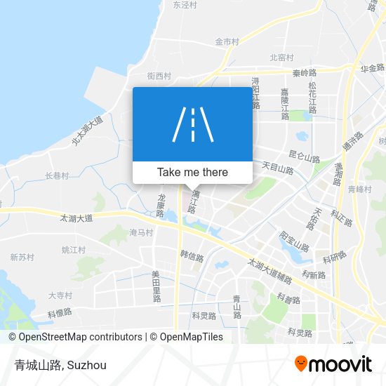 青城山路 map