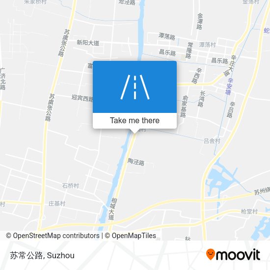 苏常公路 map