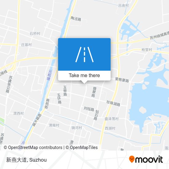 新燕大道 map