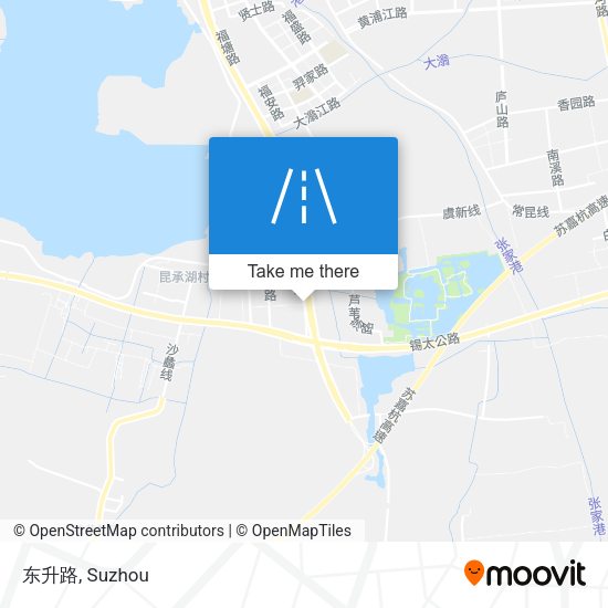 东升路 map