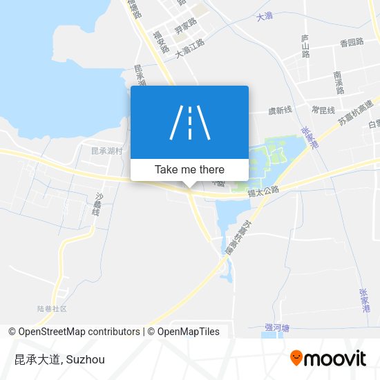 昆承大道 map