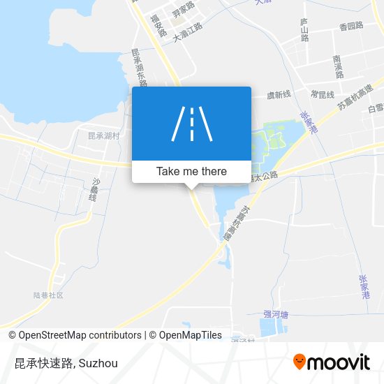 昆承快速路 map